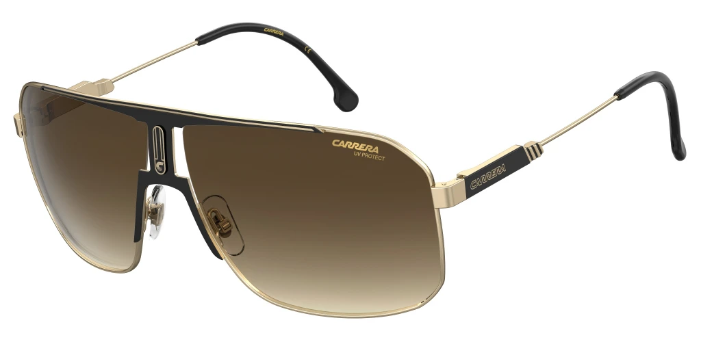 Мужские солнцезащитные очки CARRERA 1043/S BLK GOLD оригинальный размер фото 1