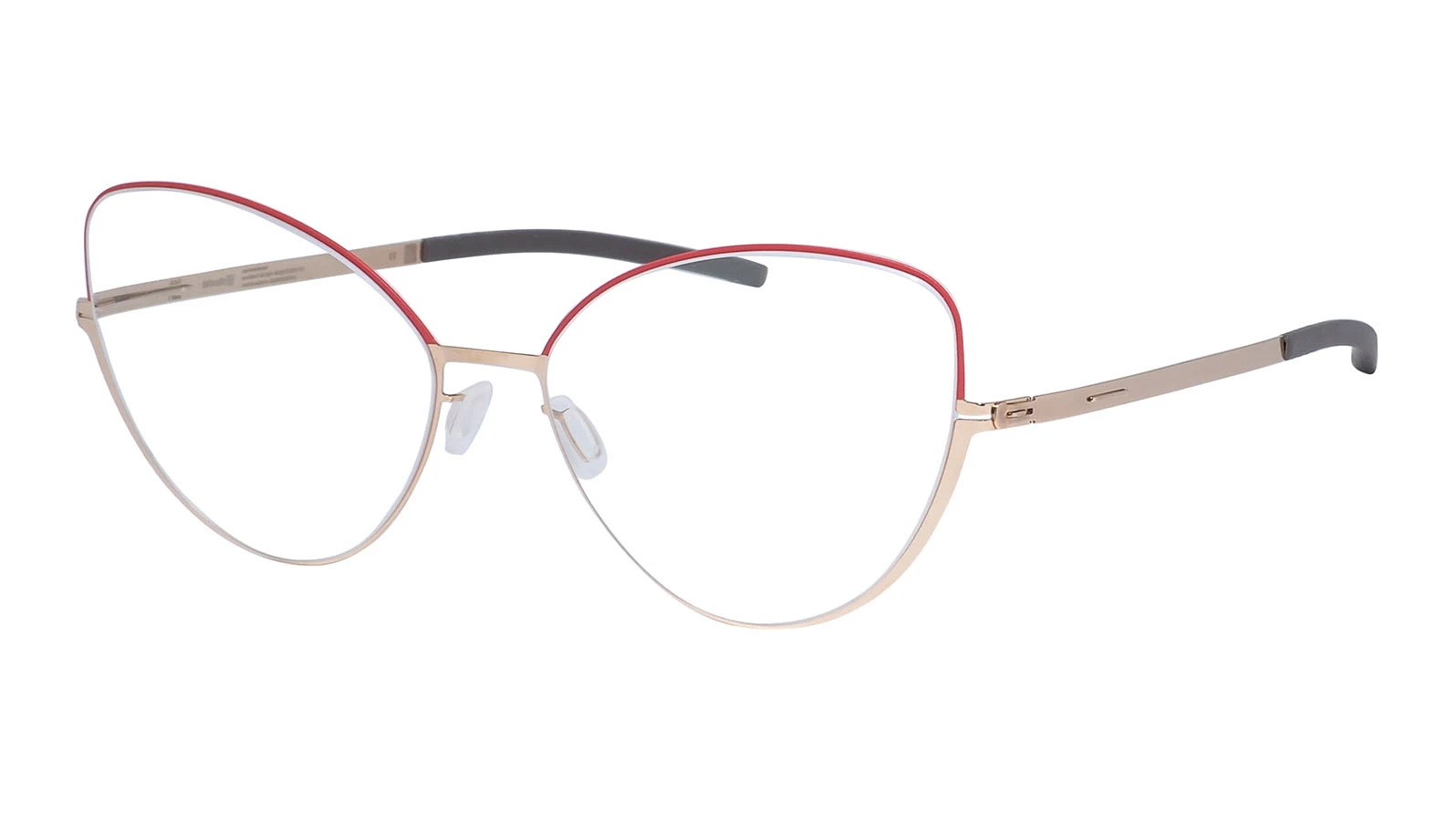 Оправа для очков для зрения Ic! Berlin Bise Rogochi Pop Rose-Gold Warm Grey оригинальный размер фото 1