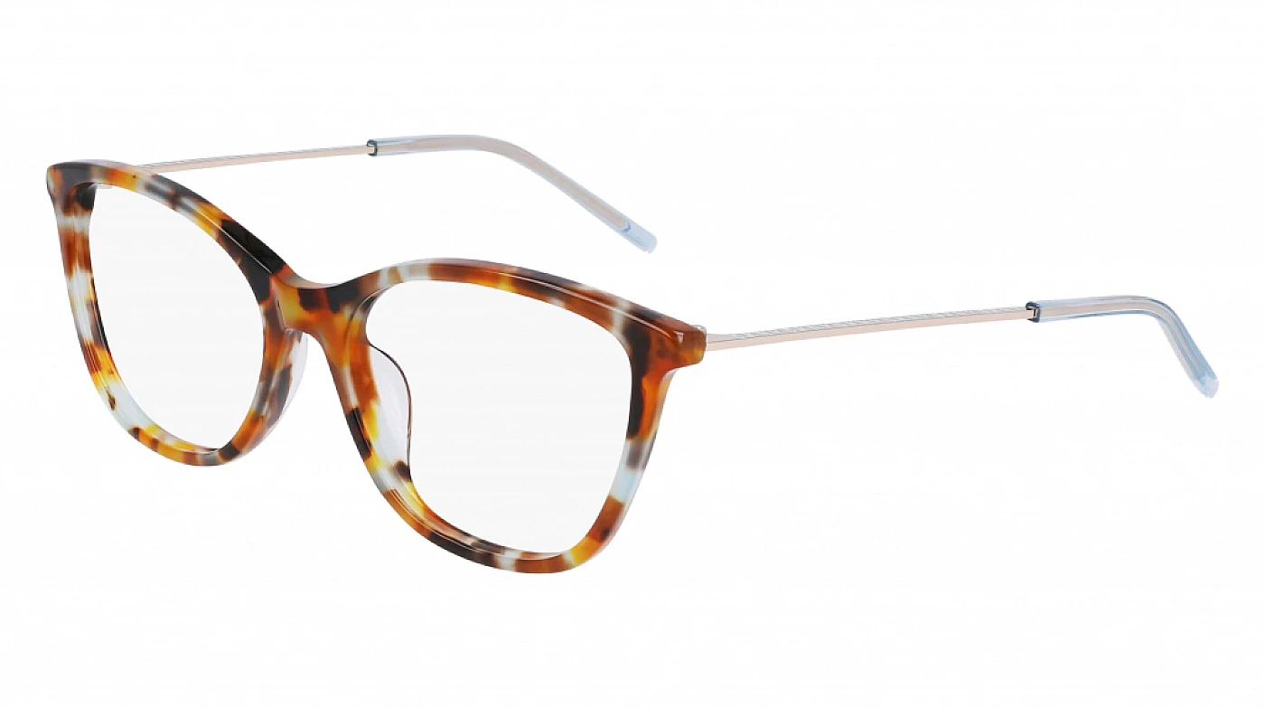 Оправа для очков для зрения DKNY 7009 AMBER/AQUA TORTOISE фото 1