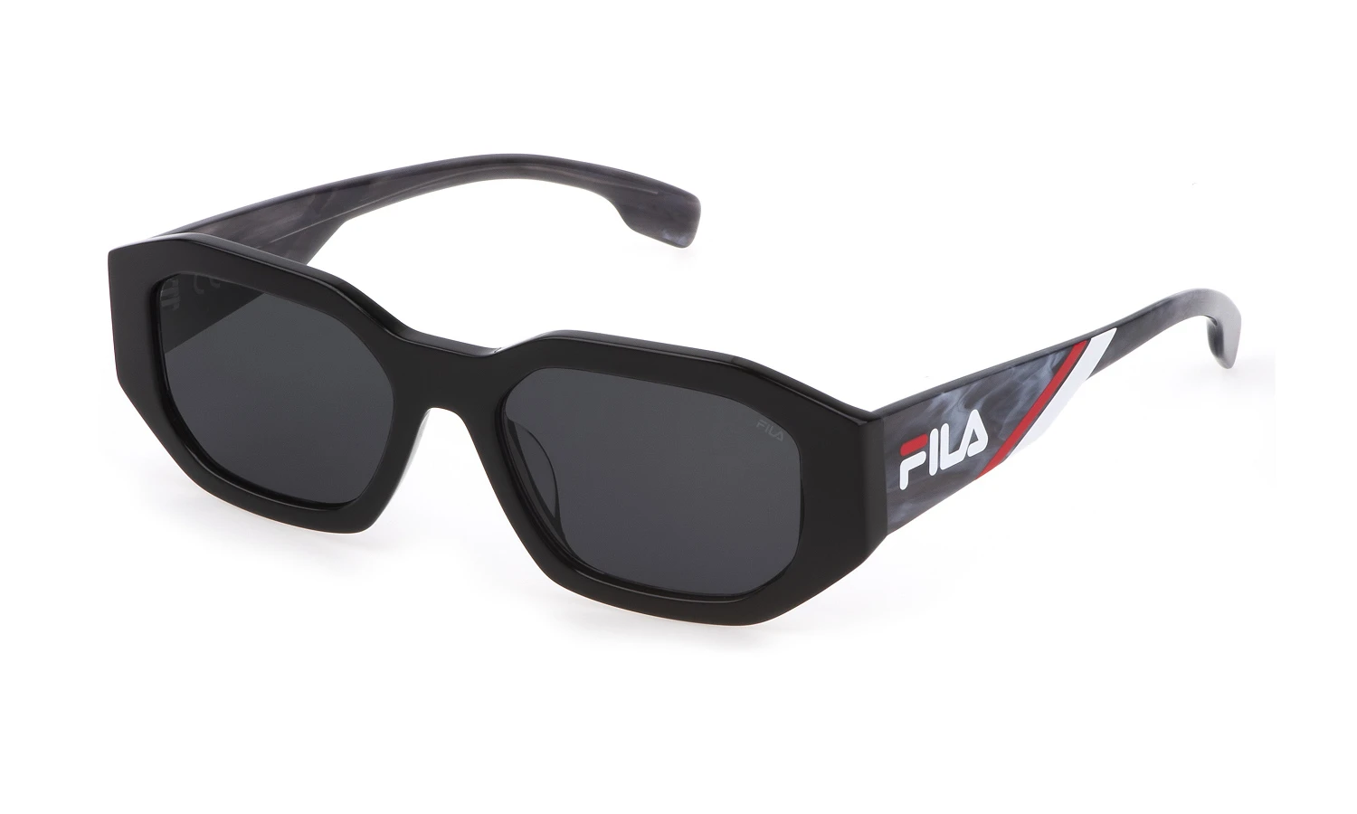 Унисекс солнцезащитные очки FILA I315 SHINY BLACK оригинальный размер фото 1