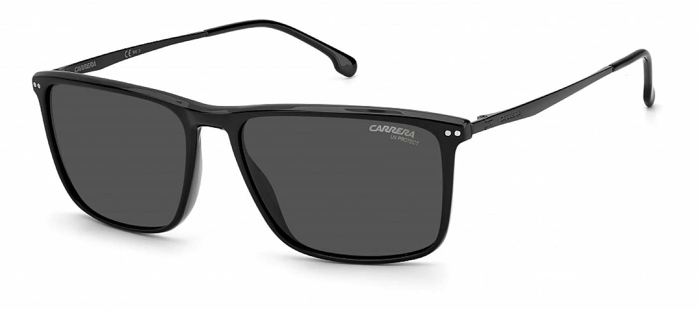 Мужские солнцезащитные очки CARRERA 8049/S BLACK фото 1