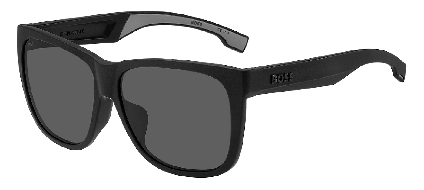 Солнцезащитные очки Hugo Boss 1453/F/S MTBK GREY фото 1