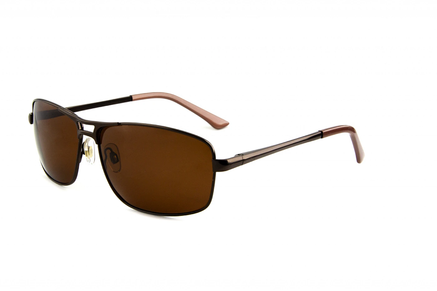 Солнцезащитные очки TROPICAL GRAYSON PLZD SATIN BRN/BROWN фото 1