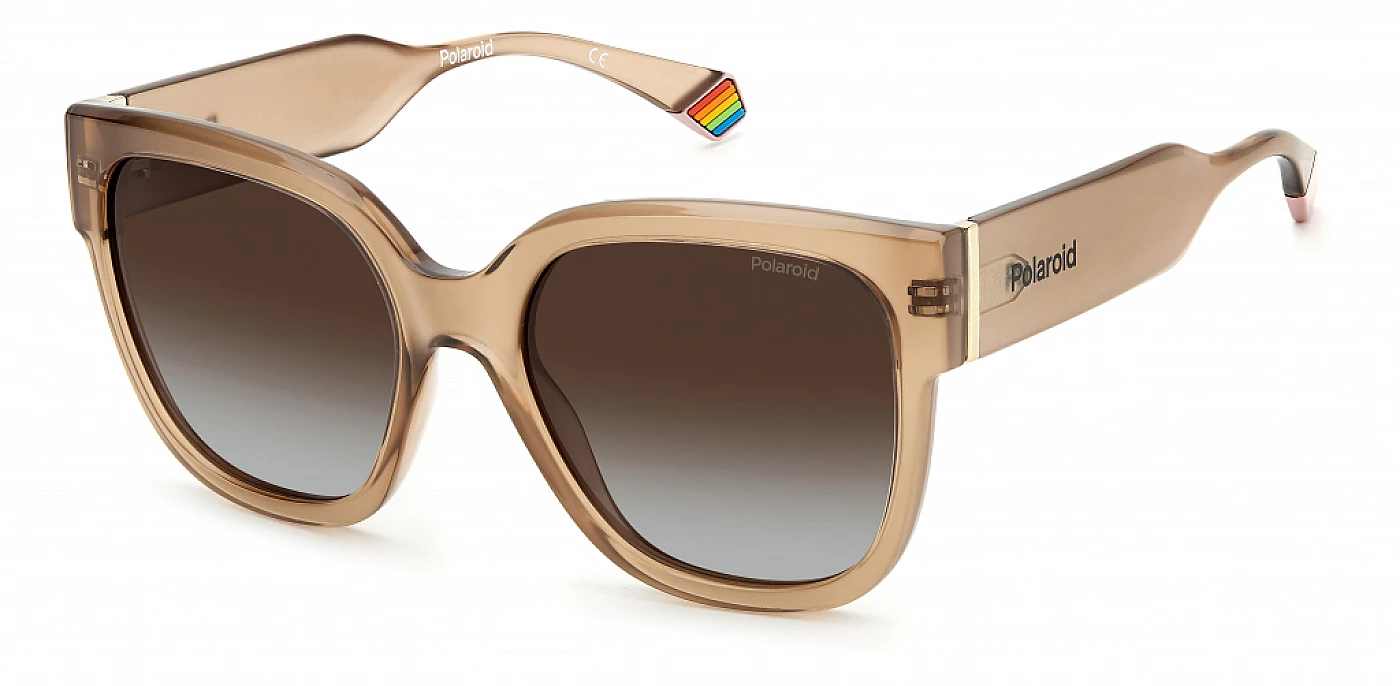 Женские солнцезащитные очки Polaroid 6167/S BEIGE фото 1
