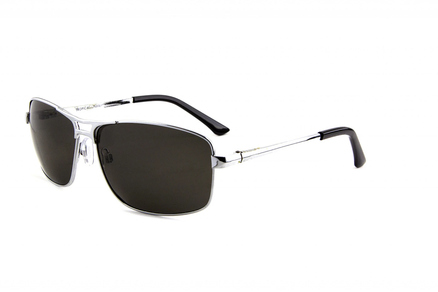 Мужские очки TROPICAL GRAYSON PLZD SILVER/SMOKE фото 1