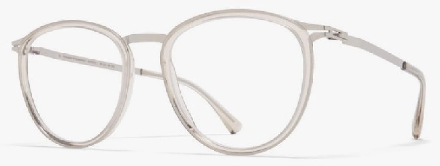 Мужские очки MYKITA HANSEN A41 SHINY SILVER/CHAMPAGNE фото 1