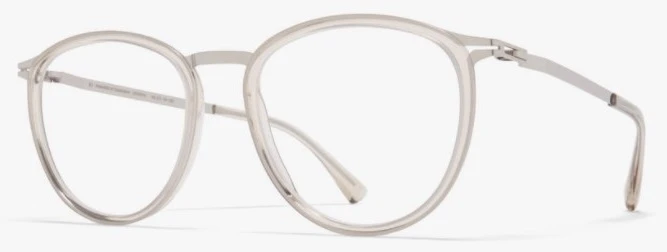 Мужские очки MYKITA HANSEN A41 SHINY SILVER/CHAMPAGNE оригинальный размер фото 1