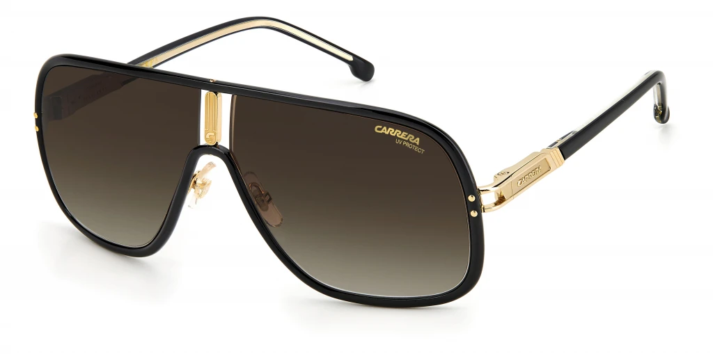 Мужские солнцезащитные очки CARRERA FLAGLAB 11 BLACKBRWN оригинальный размер фото 1