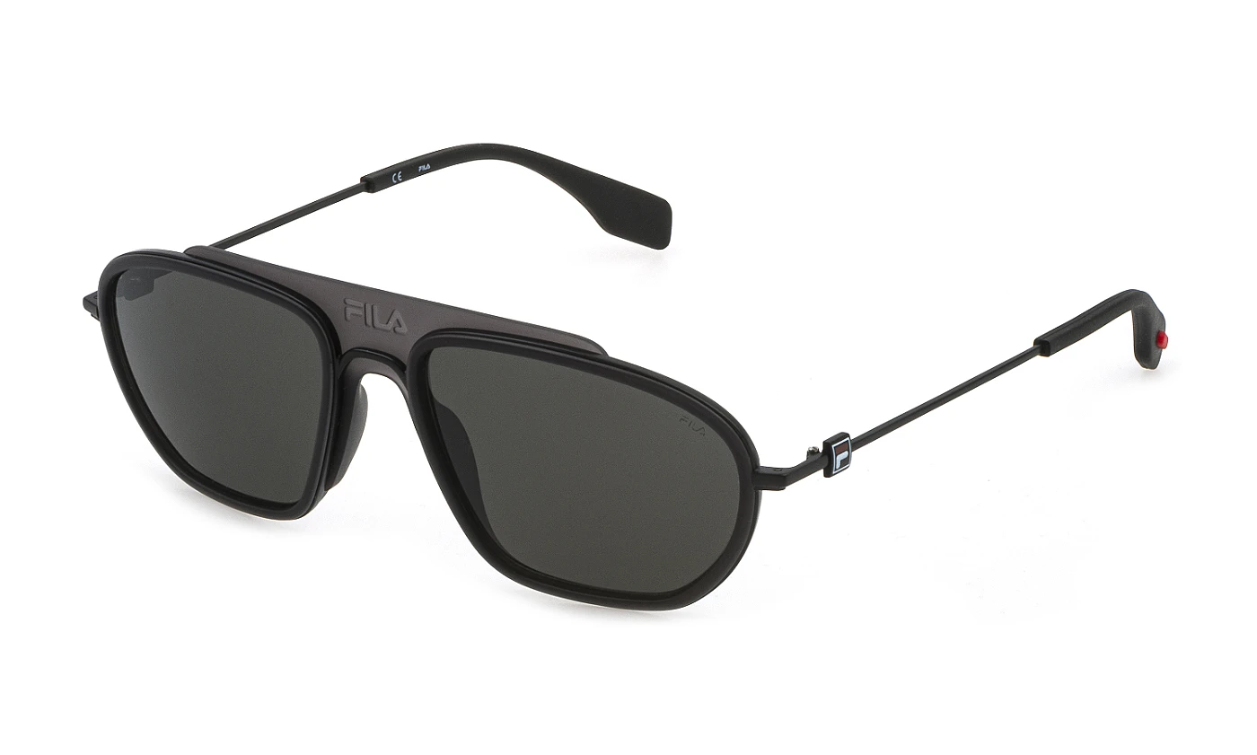 Мужские солнцезащитные очки FILA I083 SEMI-MATT BLACK фото 1