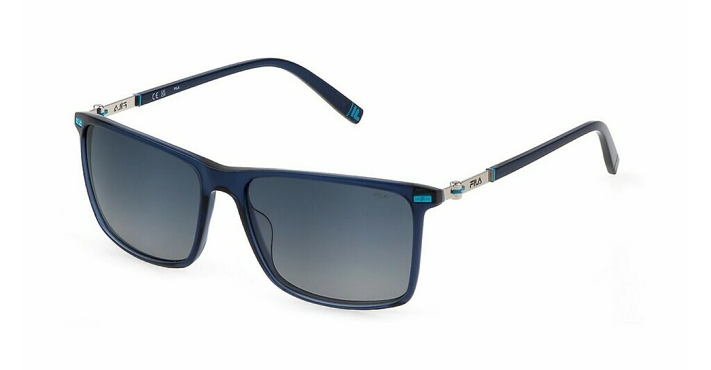 Солнцезащитные очки FILA I447 TRANSPARENT BLUE фото 1