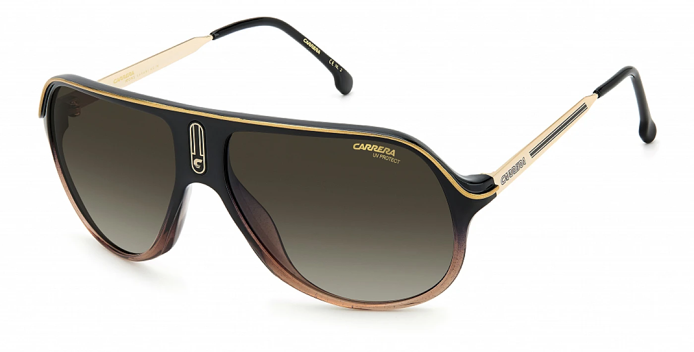 Унисекс солнцезащитные очки CARRERA SAFARI65/N BK SHD BW фото 1