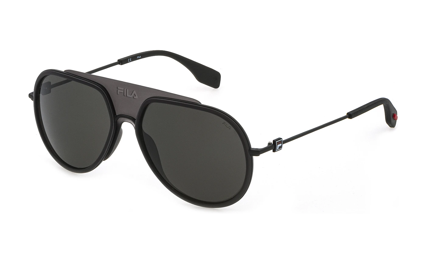 Мужские солнцезащитные очки FILA I084 SEMI-MATT BLACK фото 1