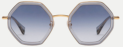 GIGIBARCELONA ALI Gold&Grey