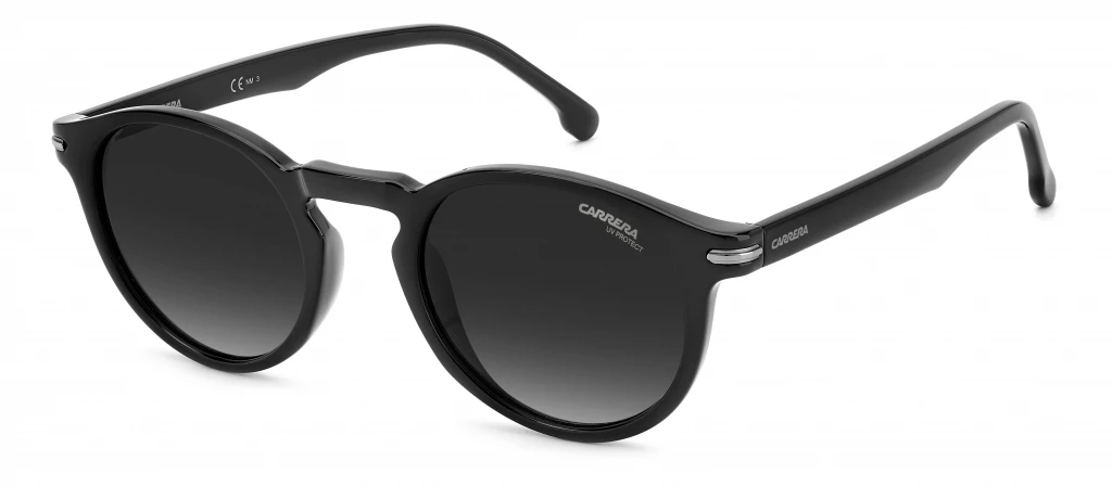 Унисекс солнцезащитные очки CARRERA 301/S BLACK оригинальный размер фото 1