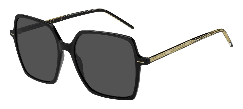 Женские солнцезащитные очки Hugo Boss 1524/S BLACK оригинальный размер фото 1