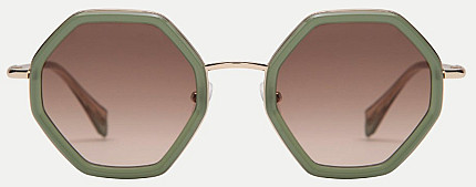 GIGIBARCELONA ALI Gold&Green