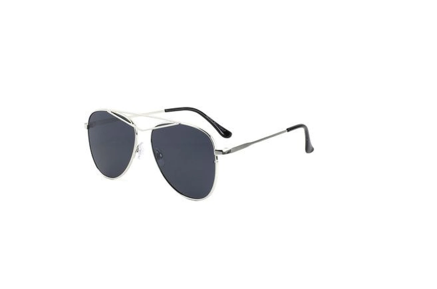 Женские солнцезащитные очки TROPICAL MO SILVER/SMOKE фото 1