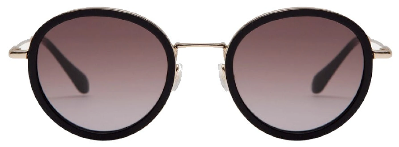 Женские солнцезащитные очки GIGIBARCELONA WOODS Gold&Black фото 1