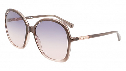 LONGCHAMP 711S GRADIENT GREY ROSE