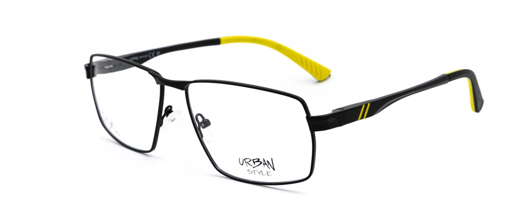 Оправа для очков для зрения URBAN STYLE US-055 BLACK оригинальный размер фото 1