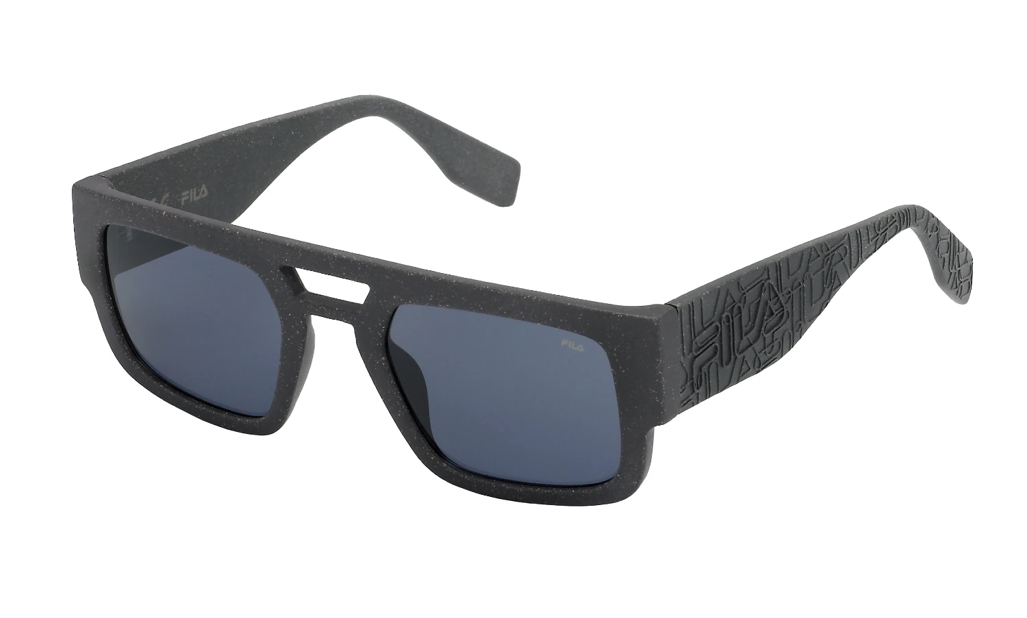 Мужские солнцезащитные очки FILA I085 SEMI-MATT BLACK оригинальный размер фото 1