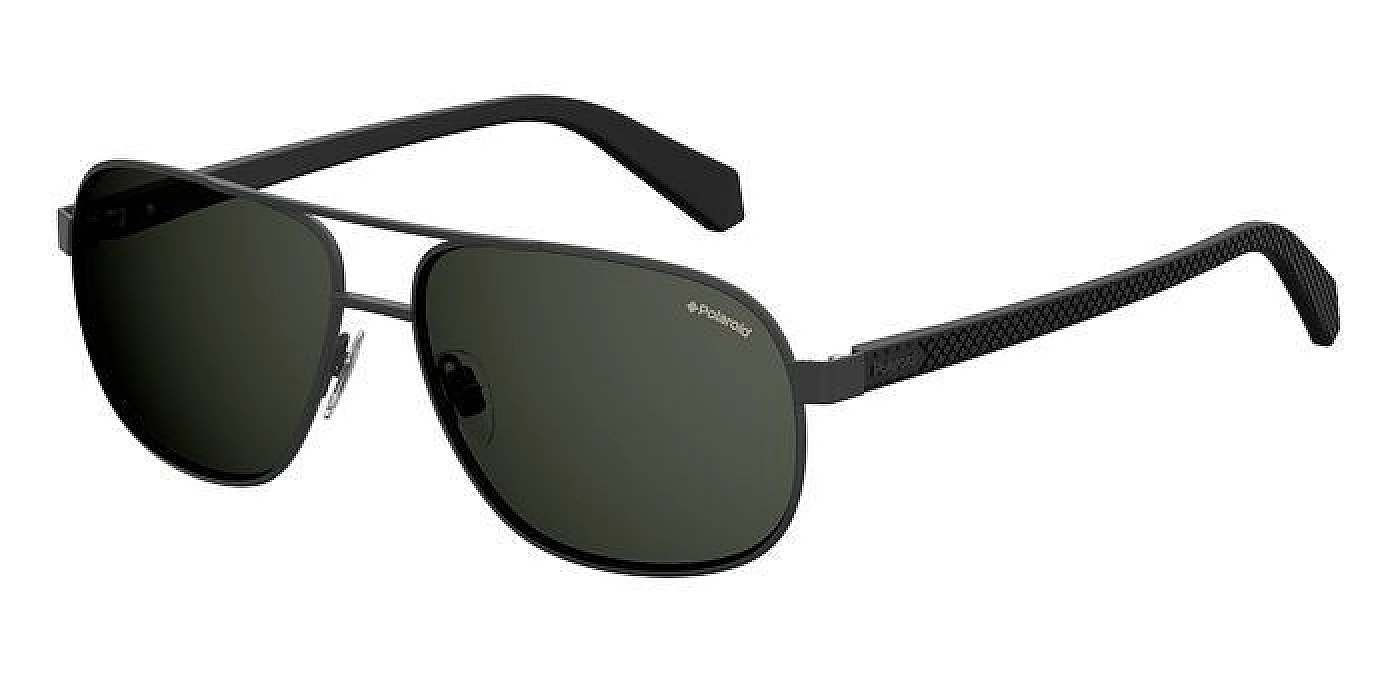Мужские солнцезащитные очки Polaroid 2059/S MTT BLACK фото 1