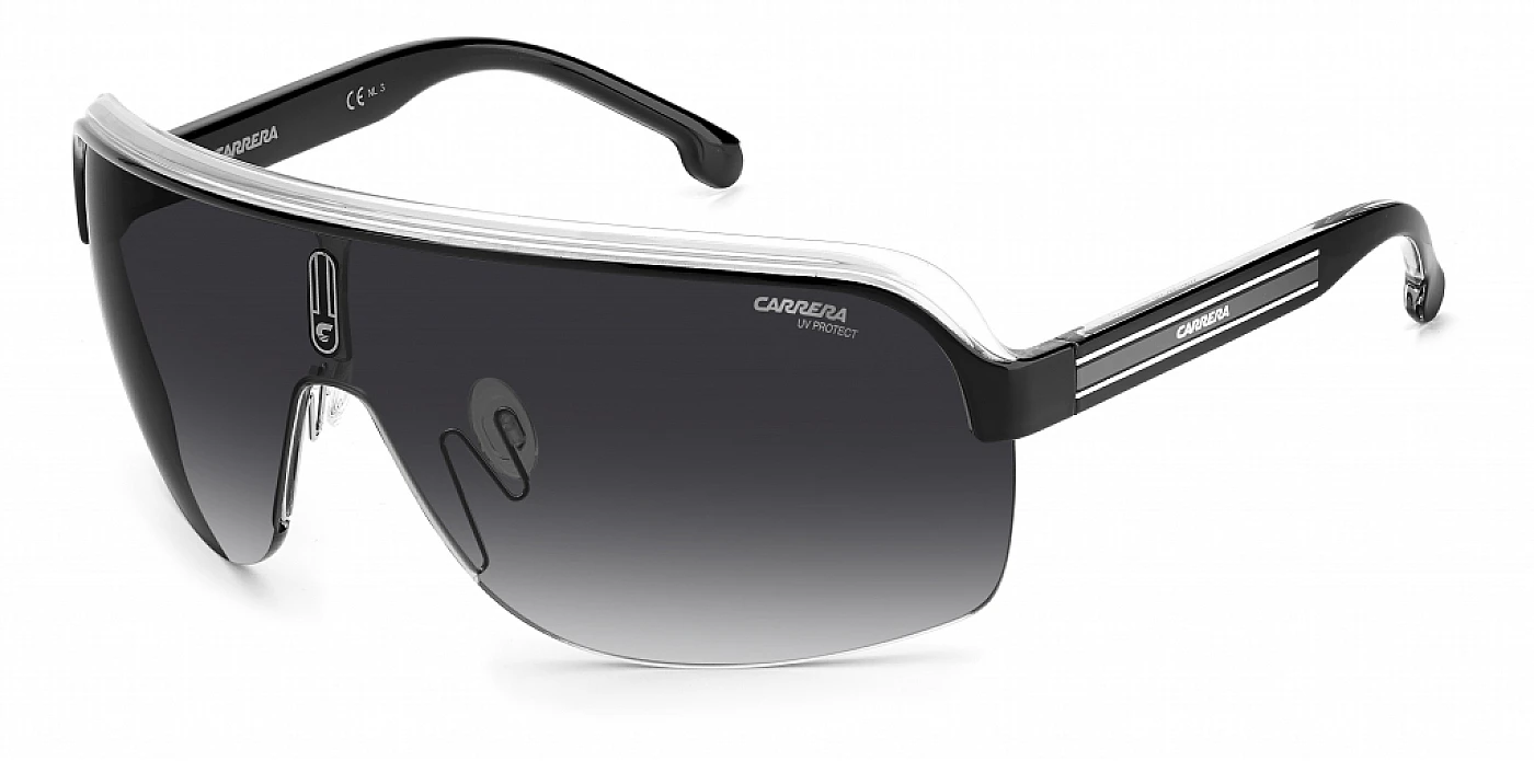 Мужские солнцезащитные очки CARRERA TOPCAR 1/N BLCK WHTE фото 1