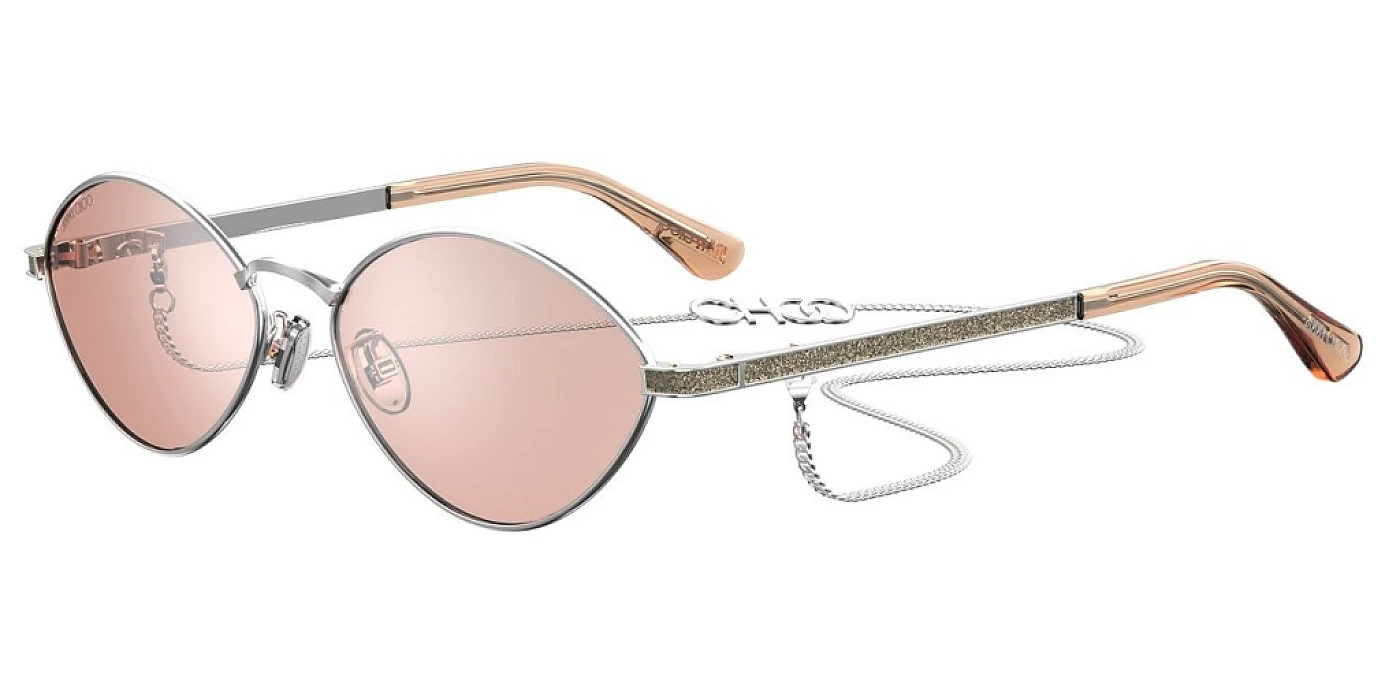 Женские солнцезащитные очки Jimmy Choo SONNY/S PCH PD PK фото 1