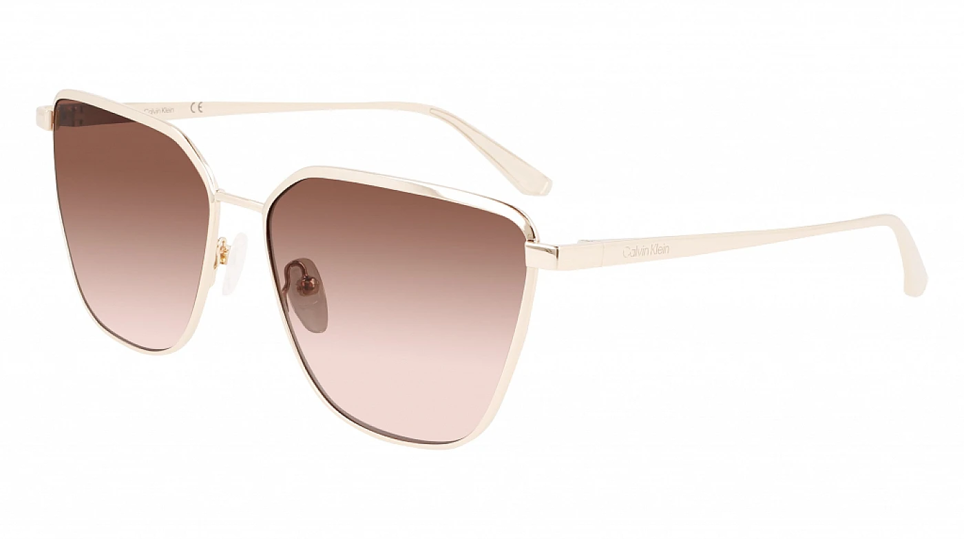 Женские солнцезащитные очки CALVIN KLEIN 22104S GOLD / BLUSH фото 1