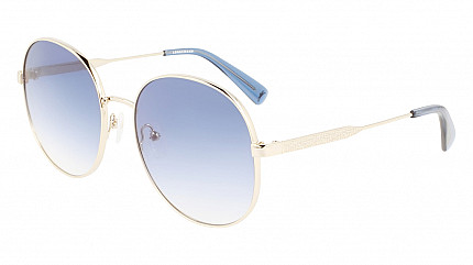 LONGCHAMP 161S GOLD/ GRADIENT BLUE