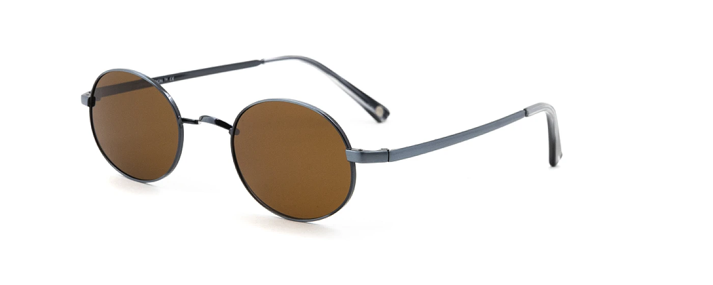 Солнцезащитные очки JOHN LENNON WHEELS ANTIQUE DENIM/BROWN фото 1
