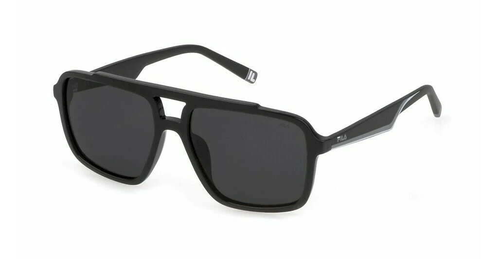 Унисекс солнцезащитные очки FILA I460 SHINY BLACK оригинальный размер фото 1