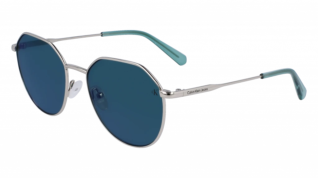 Женские солнцезащитные очки CALVIN KLEIN J23201S SILVER оригинальный размер фото 1
