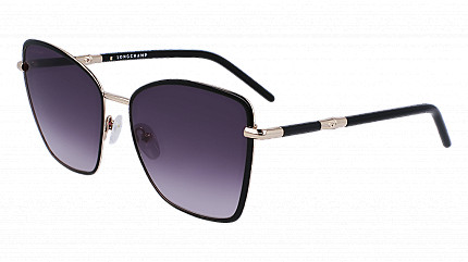 LONGCHAMP 167S BLACK/GRADIENT SMOKE