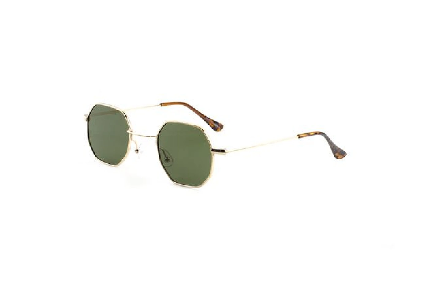 Женские солнцезащитные очки TROPICAL HAZE GOLD/GREEN фото 1