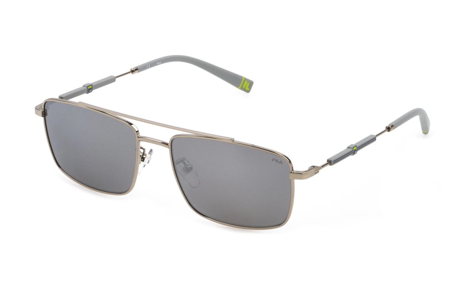 Мужские солнцезащитные очки FILA I116V SHINY PALLADIUM оригинальный размер фото 1