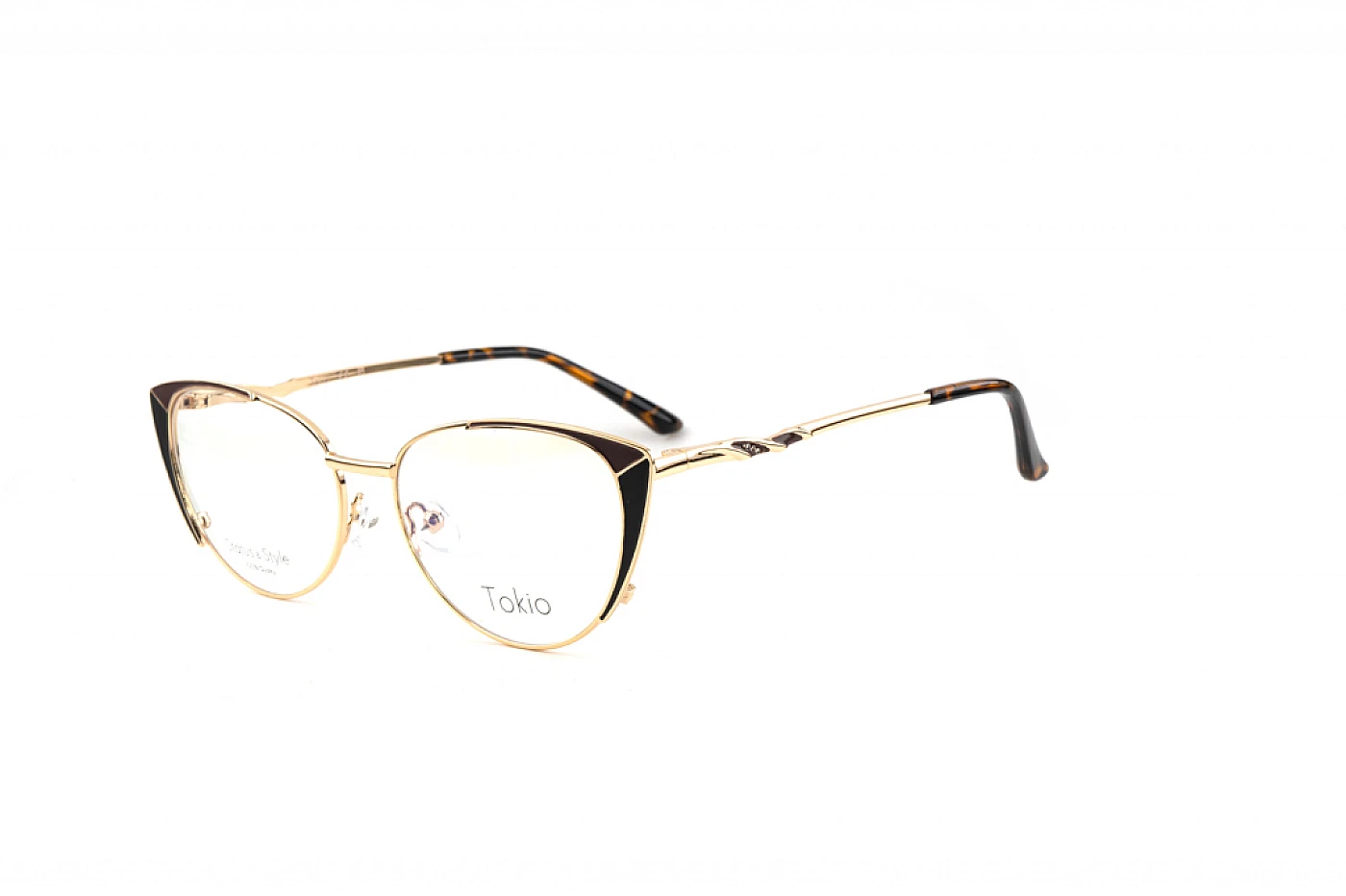 Оправа TOKIO 4001 GOLD BROWN фото 1