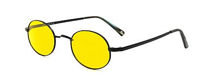JOHN LENNON WHEELS MATT BLACK/YELLOW