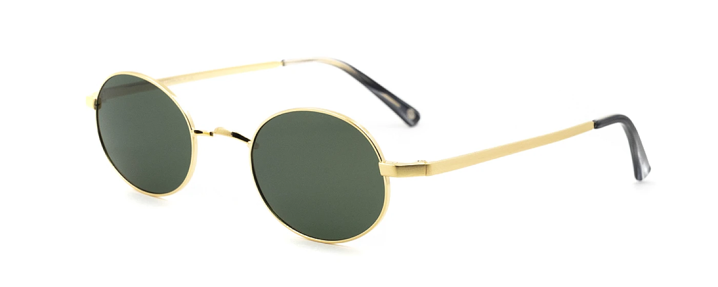 Унисекс очки JOHN LENNON WHEELS MATT GOLD/G-15 фото 1