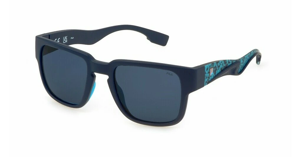 Мужские солнцезащитные очки FILA I463 SEMI MATT DARK BLUE оригинальный размер фото 1