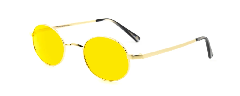 Унисекс солнцезащитные очки JOHN LENNON WHEELS MATT GOLD/YELLOW оригинальный размер фото 1