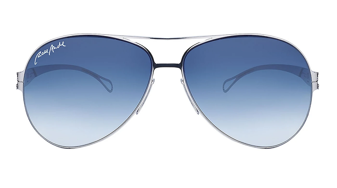 Мужские солнцезащитные очки Ralph Anderl Aviator Chrome Blue фото 2