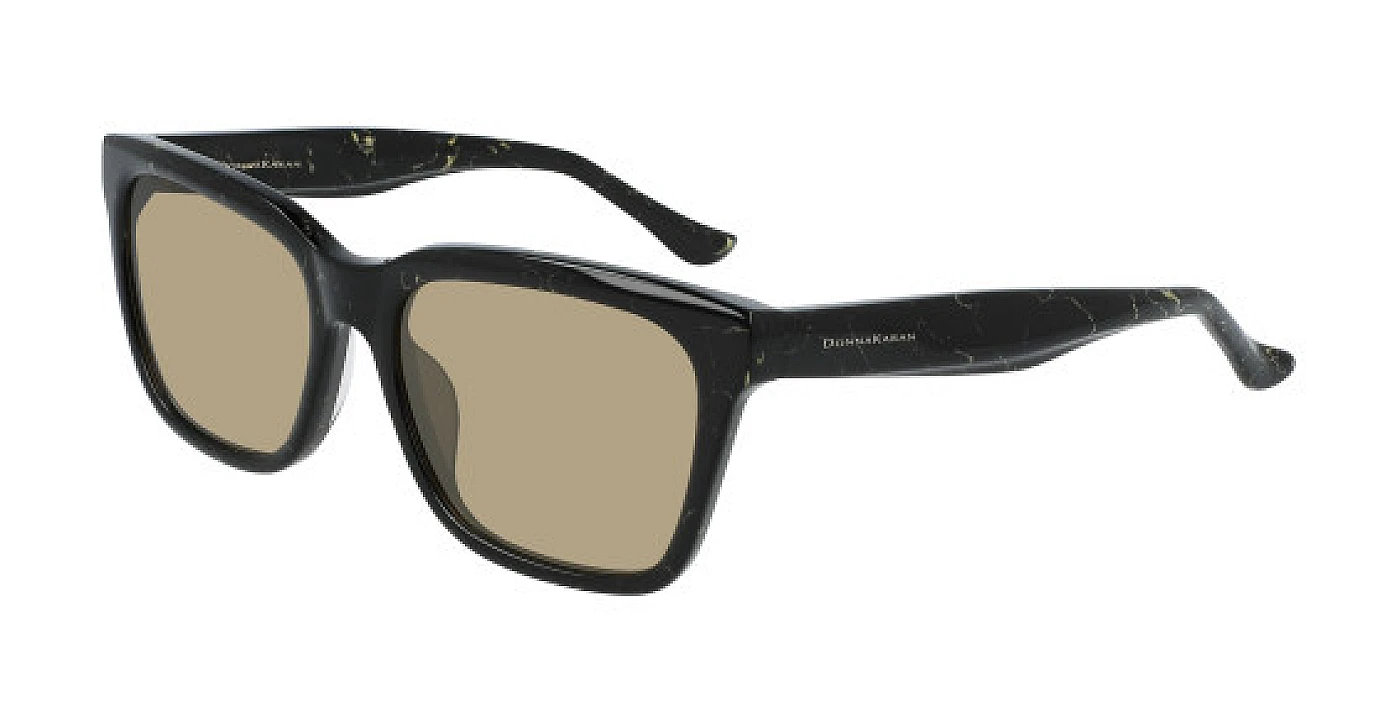 Женские солнцезащитные очки DONNA KARAN 508S BLACK/GOLD MARBLE фото 1