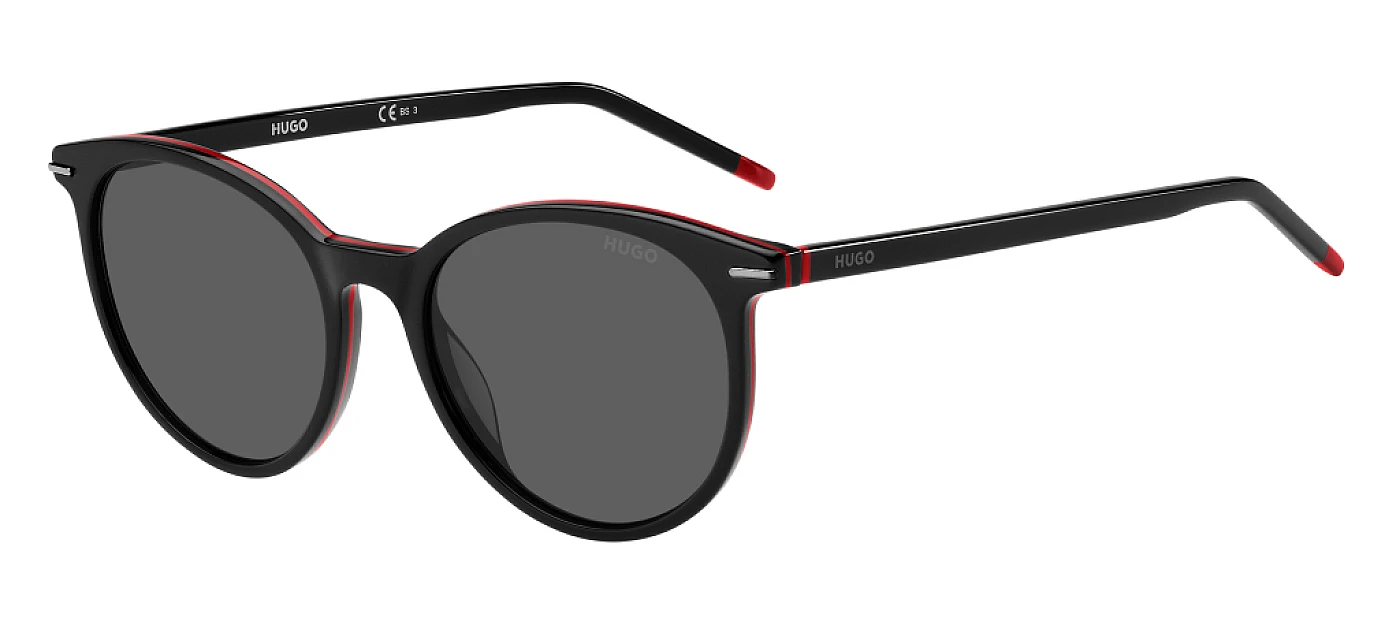Женские солнцезащитные очки HUGO 1173/S BLACK RED фото 1