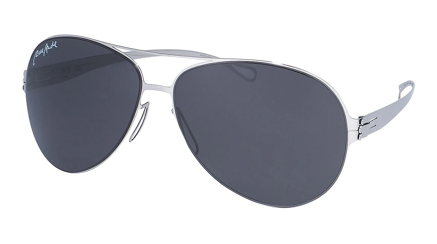 Мужские солнцезащитные очки Ralph Anderl Aviator Chrome Graphite фото 1
