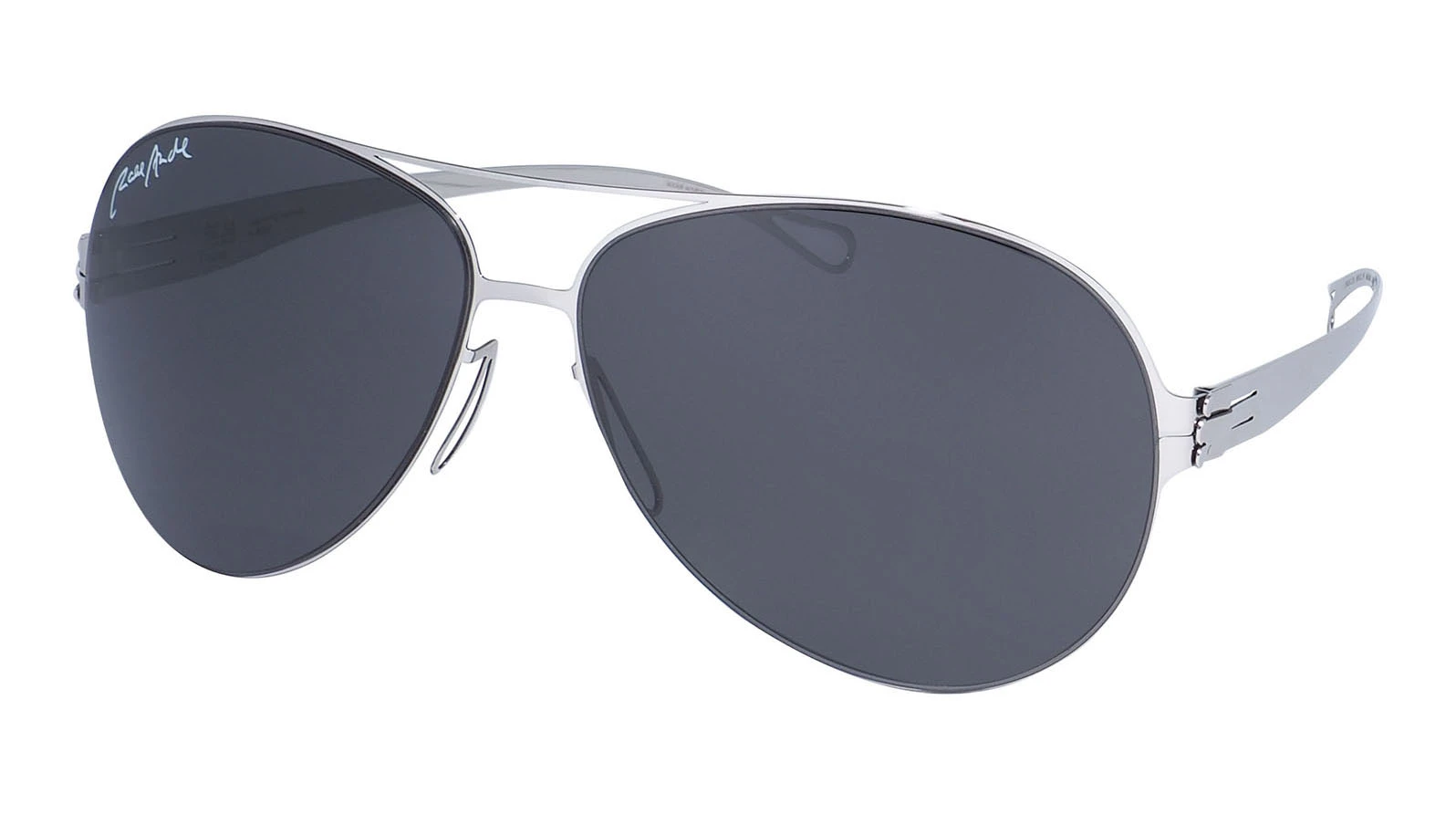 Мужские солнцезащитные очки Ralph Anderl Aviator Chrome Graphite оригинальный размер фото 1