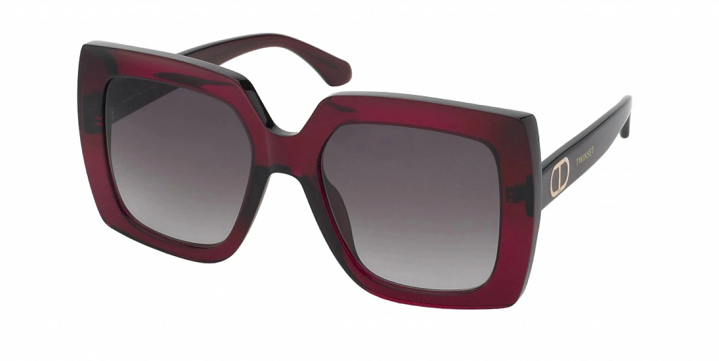 Солнцезащитные очки TWINSET W018 SHINY TRANSP.RASPBERRY фото 1