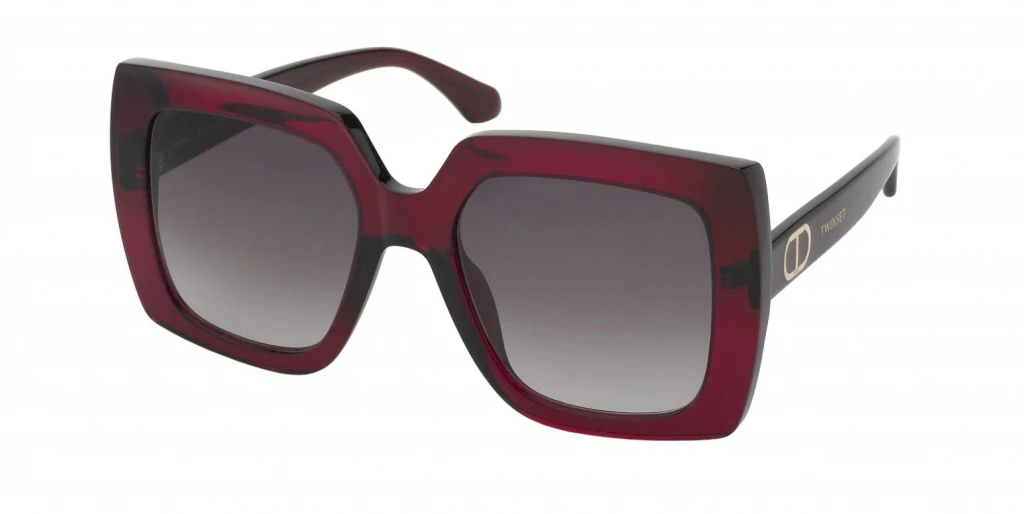 Солнцезащитные очки TWINSET W018 SHINY TRANSP.RASPBERRY оригинальный размер фото 1