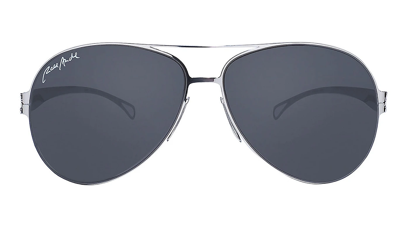 Мужские солнцезащитные очки Ralph Anderl Aviator Chrome Graphite фото 2