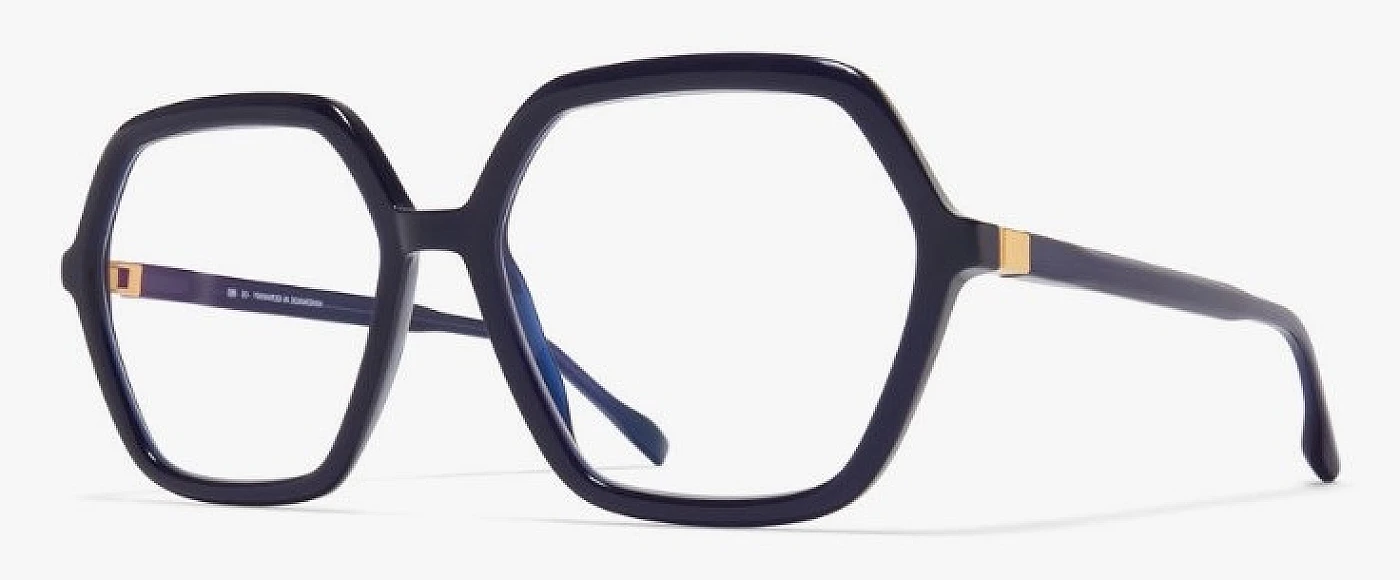 Женские очки MYKITA NEELA C169-Milky Indigo/Silk Gold фото 1